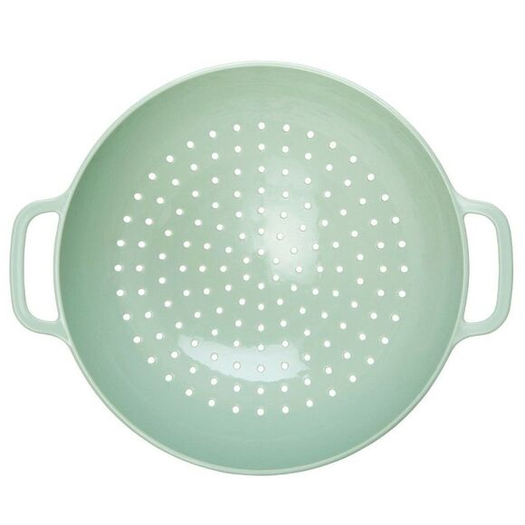 Pioneer Woman Garden Party Kitchen Colander Set Floral Plastic White Green - Picture 5 of 7